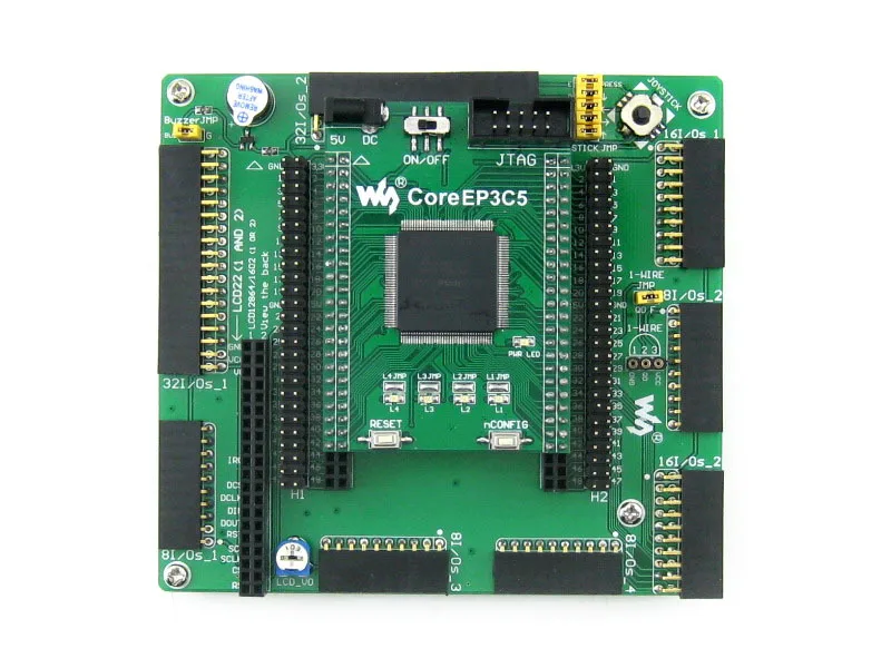 Плата разработки Waveshare EP2C5 EP2C5T144C8N ALTERA Cyclone II FPGA = стандартная Бесплатная доставка |