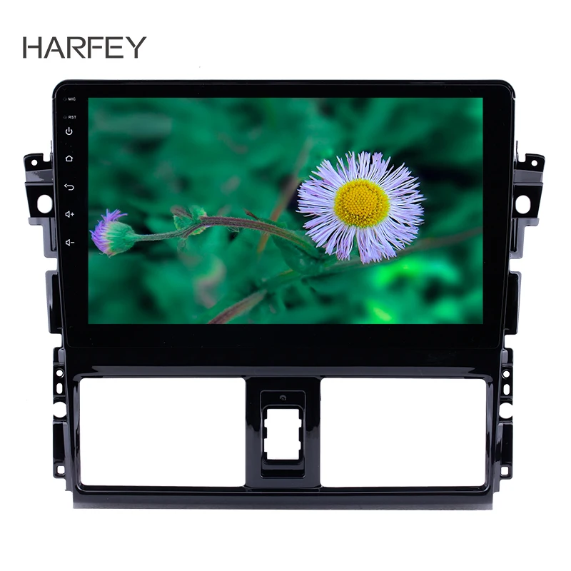 

Harfey Android 8.1 2Din 10.1" Car Multimedia Player Head Unit For 2013 2014 Toyota Vios GPS Auto Radio Support TPMS SWC DVR WIFI