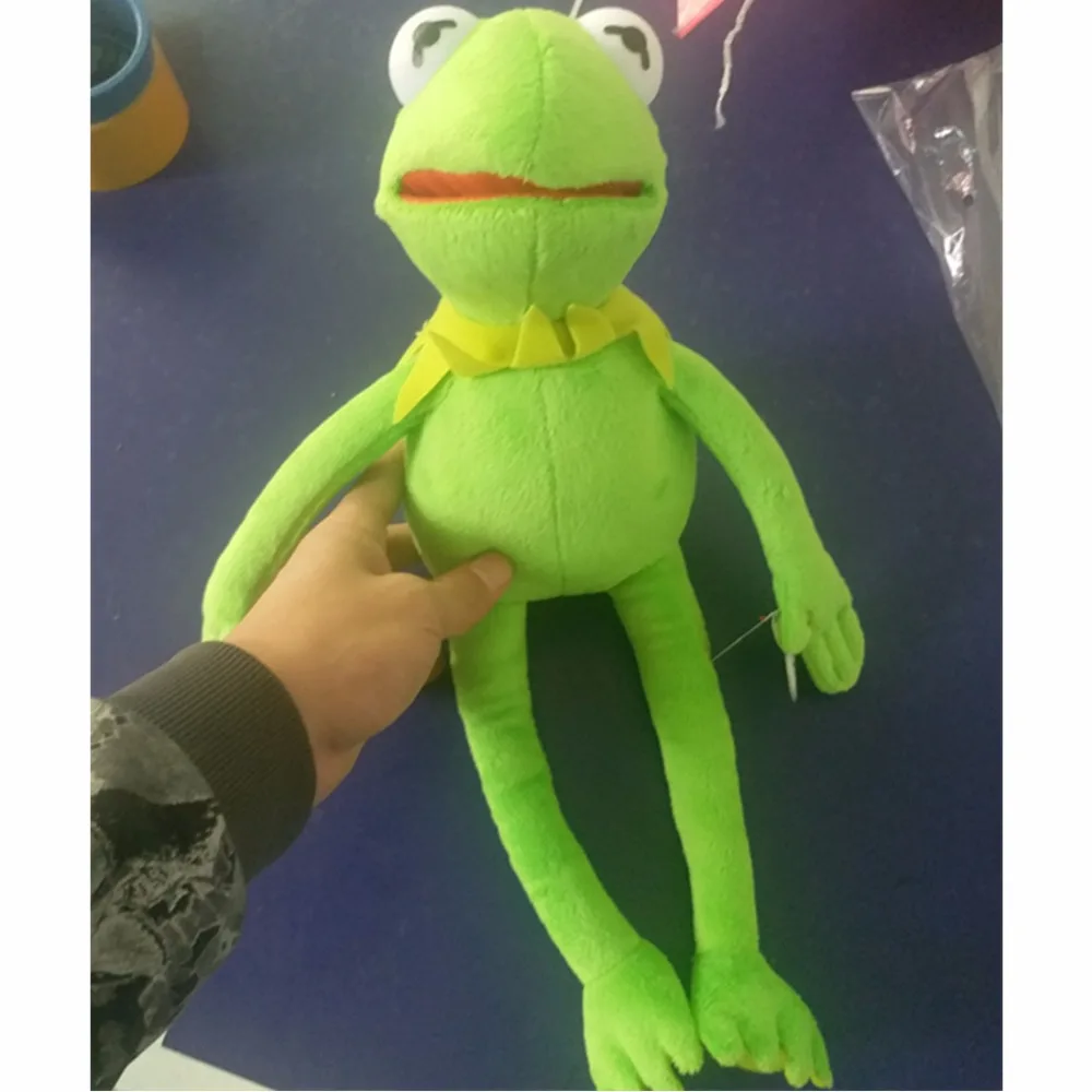 Горячая Kermit Улица Сезам Muppets лягушка игрушка плюшевая 18&quot|toy plush|muppets kermitsesame street |