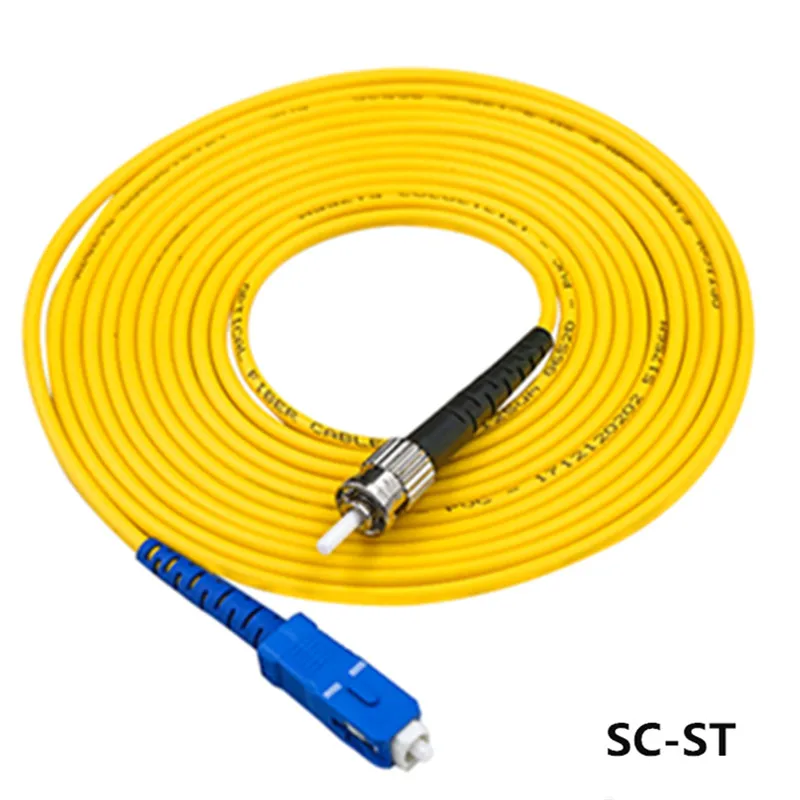 Оптоволоконный Соединительный шнур SC к LC ST FC соединительный кабель SM Simplex
