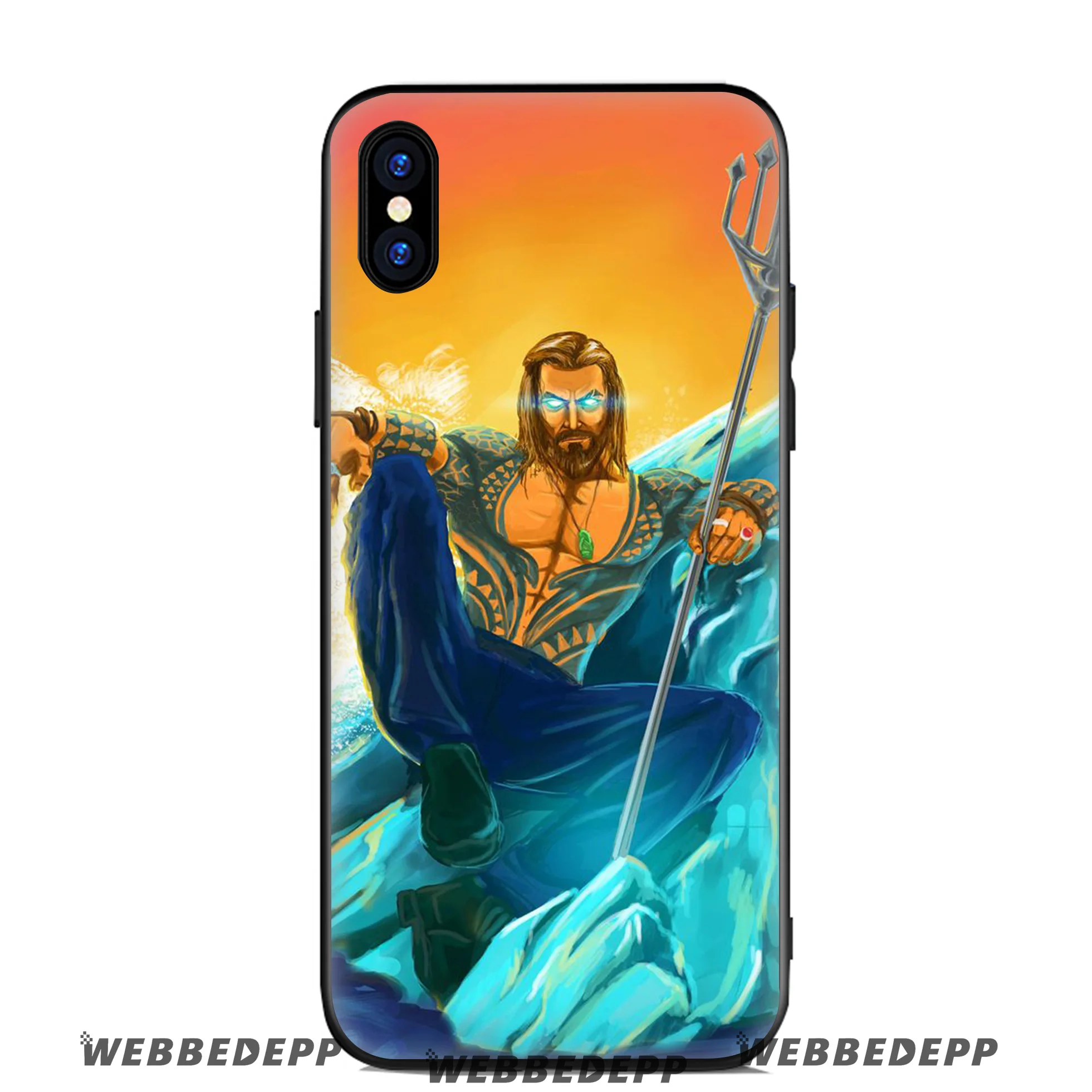 WEBBEDEPP Aquaman Cool Movie мягкий силиконовый чехол для Apple iPhone 11 Pro Xr Xs Max X или 10 8 7 6 6S Plus 5 5S