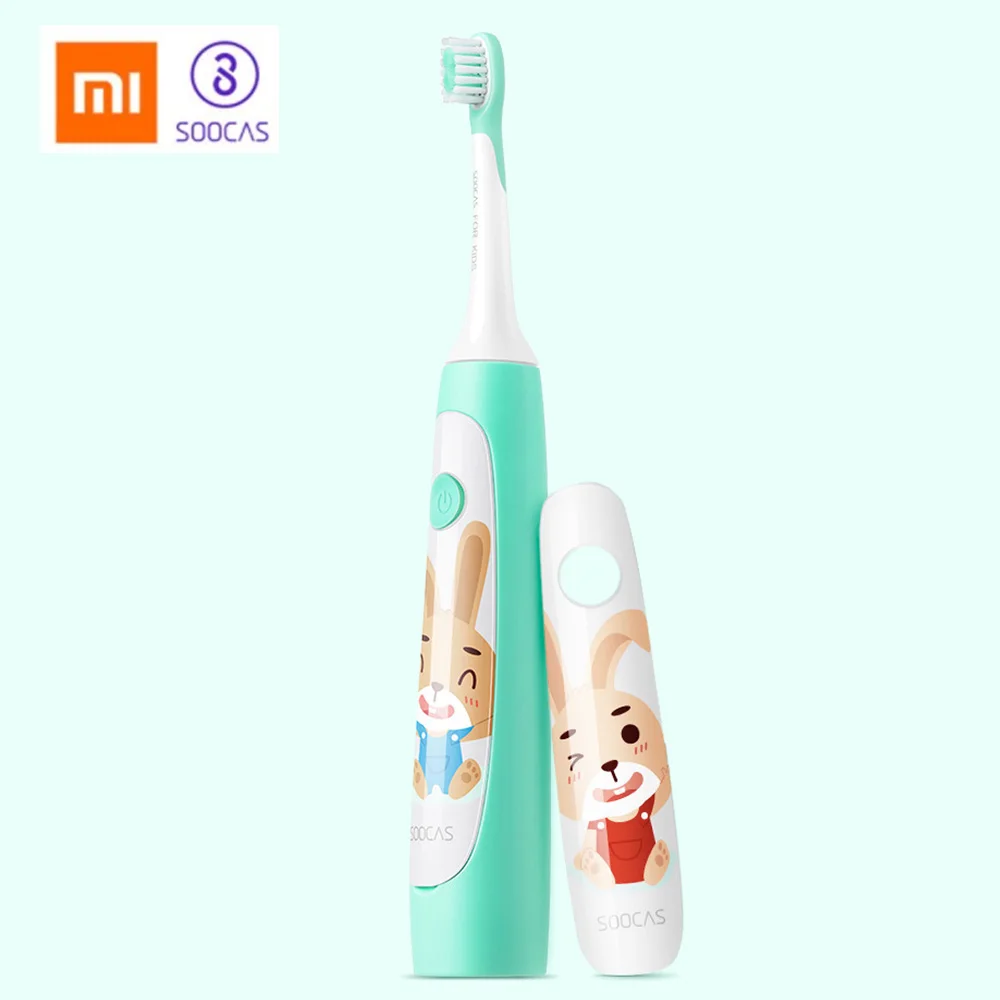 Xiaomi SOOCAS C1 Милая Водонепроницаемая звуковая электрическая зубная щетка для детей