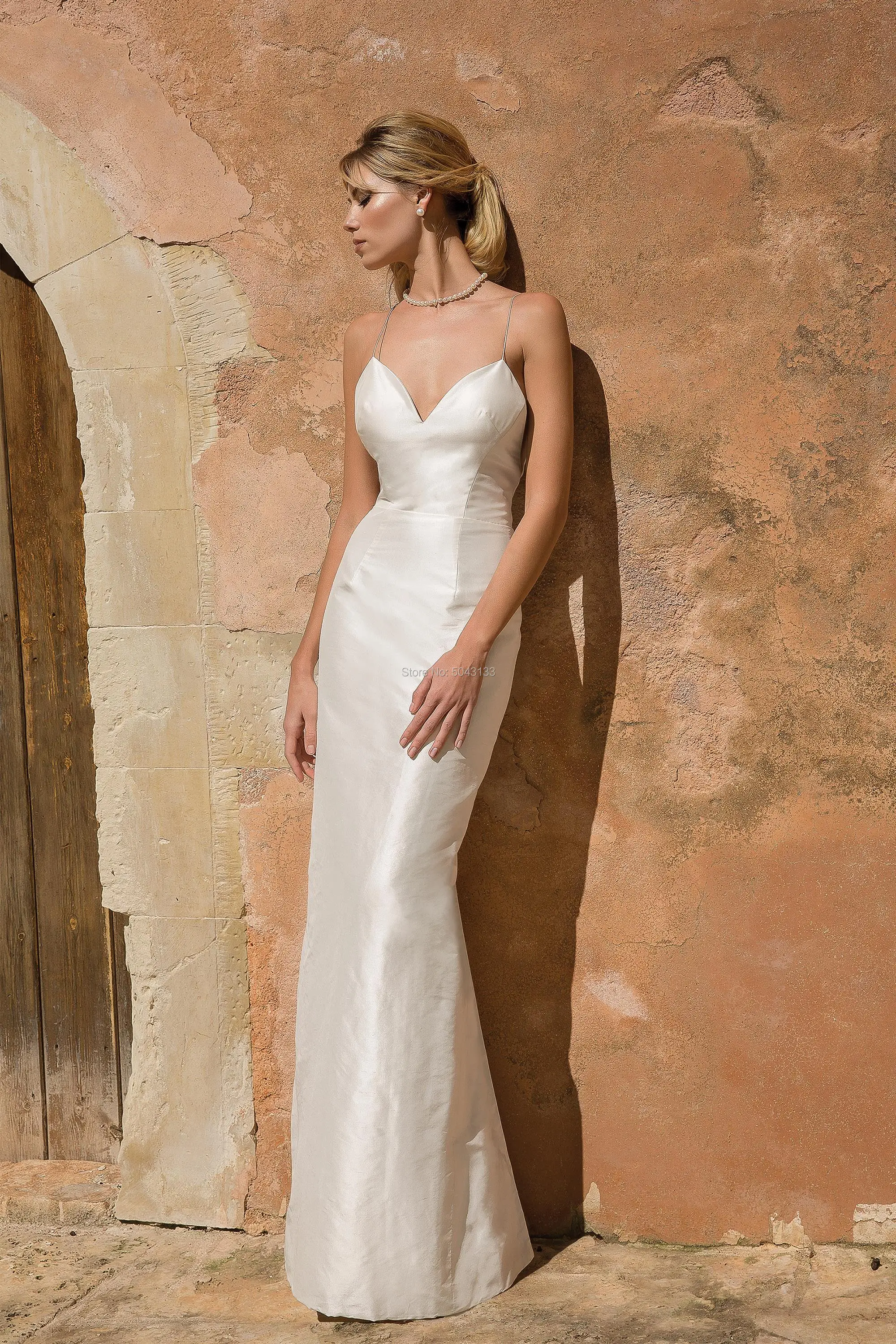 Удобные фатиновые женские свадебные платья со съемной юбкой ремни с V-образным