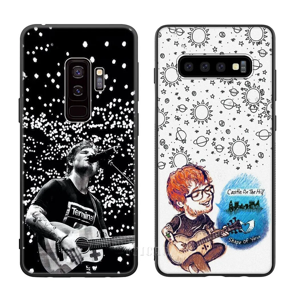 IYICAO Star Ed Sheeran Мягкий силиконовый чехол для samsung Galaxy S10 S9 S8 Plus S10e S6 S7 Edge телефона |