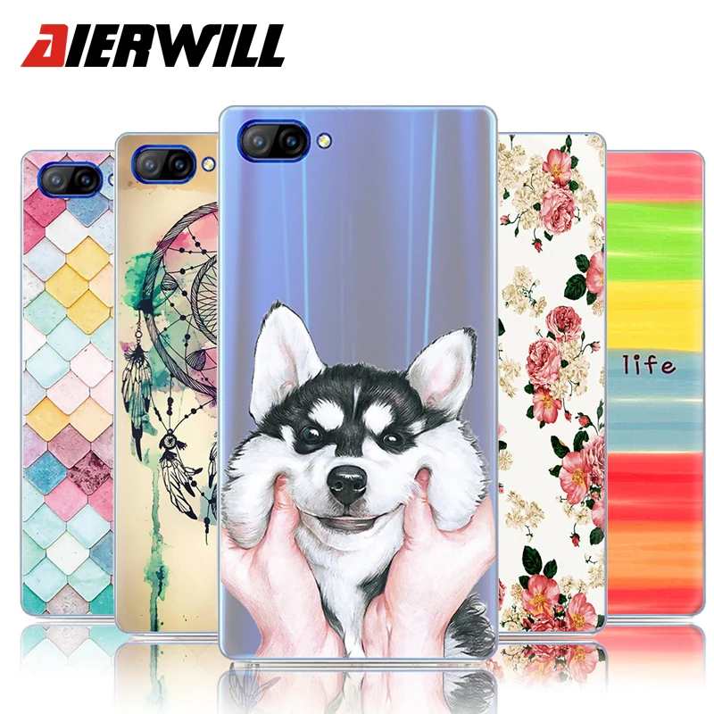 Aierwill Мягкий Чехол Для Doogee Mix чехол 5 &quotТПУ Мультфильм Живопись Силиконовая задняя