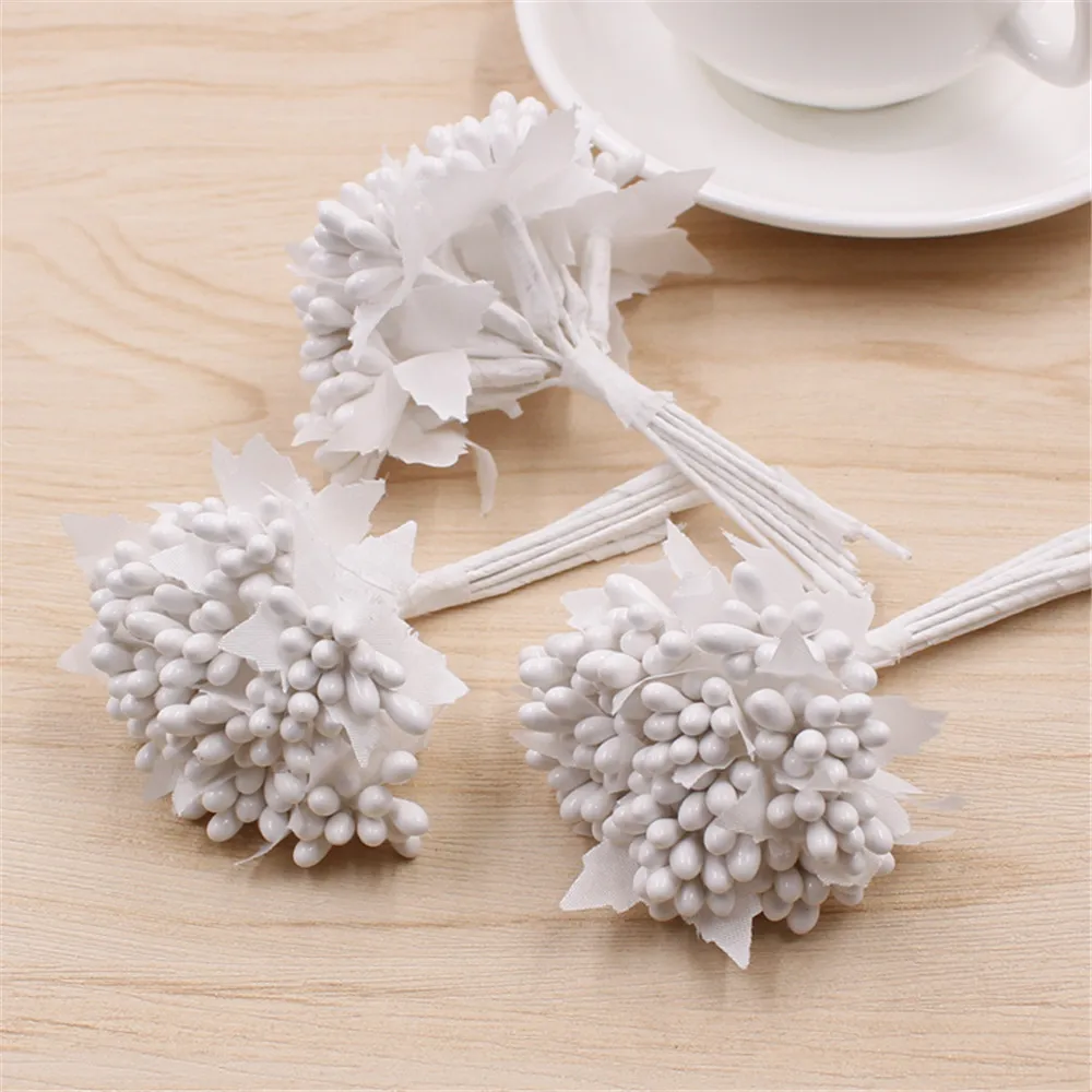 Искусственная тычинка для украшения дома 12 шт. ручной работы свадьбы