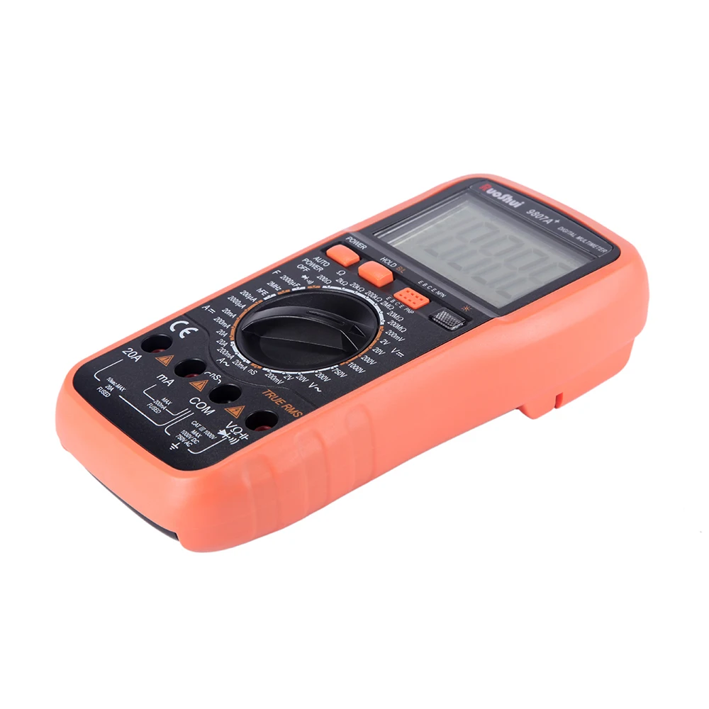 Цифровой мультиметр RuoShui VC9807A True RMS ручной диапазон напряжения сопротивление тока