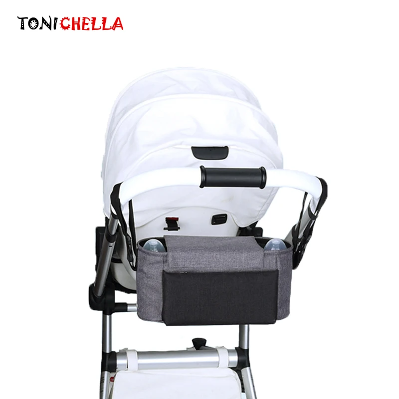 

Baby Hanging Stroller Bags Mummy Travel Diaper Nappy Milk Bottles Storage Nursing Pram Waterproof Multifunctional Bag CL5356