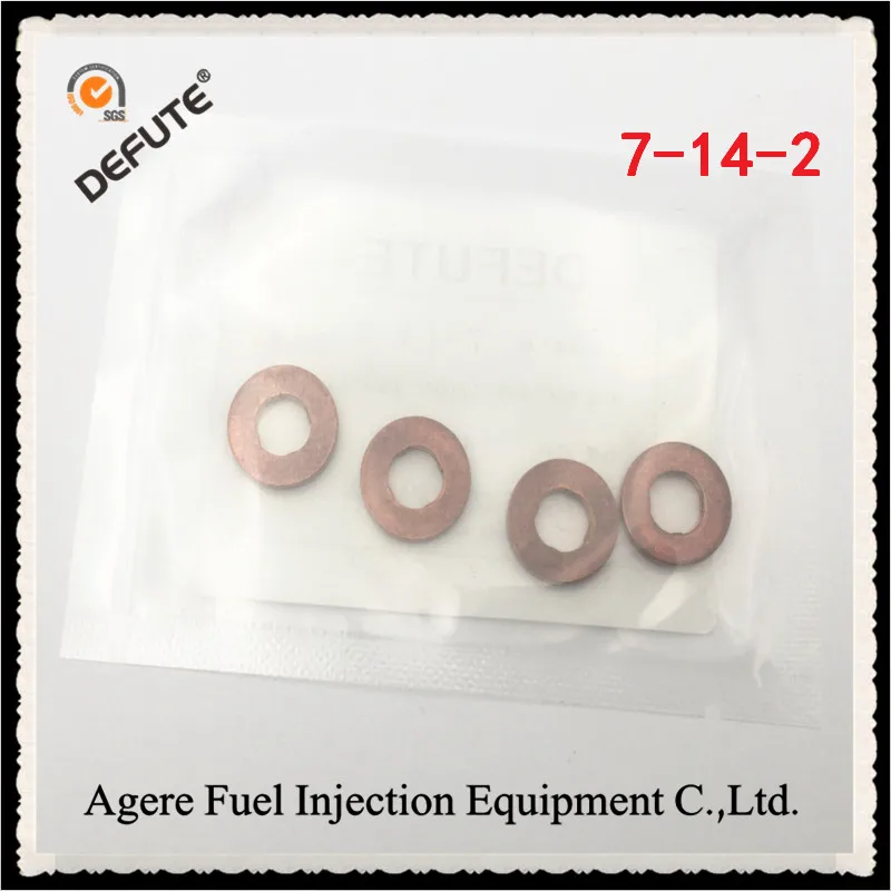 

7-14-2 common rail injector gasket Common rail injector nozzle external gasket