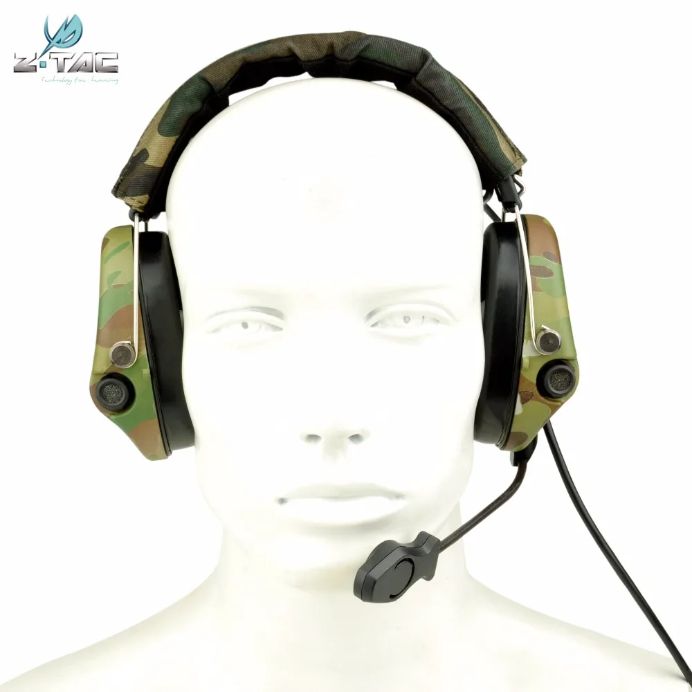 

Z-tactical Military Aviation Tactical Headset Sordin Headset Anti-Noise Tactical Hunting Headphones Military Accesorios Z111