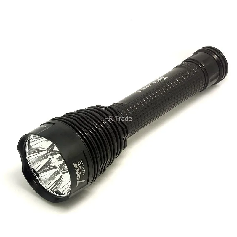 Precio Trustfire-TR-J18 LED De Alta Potencia, Antorcha De Alta Potencia, Resistente Al Agua, 8000 Lúmenes, 5 Modos, 7 X CREE XM-L T6 Con Batería De 18650 O 26650