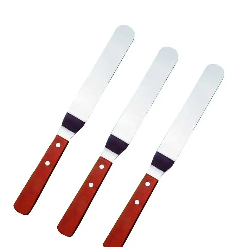 6/8/10 дюймов нержавеющая сталь помадка резак Масло Нож для кремового торта выпечки