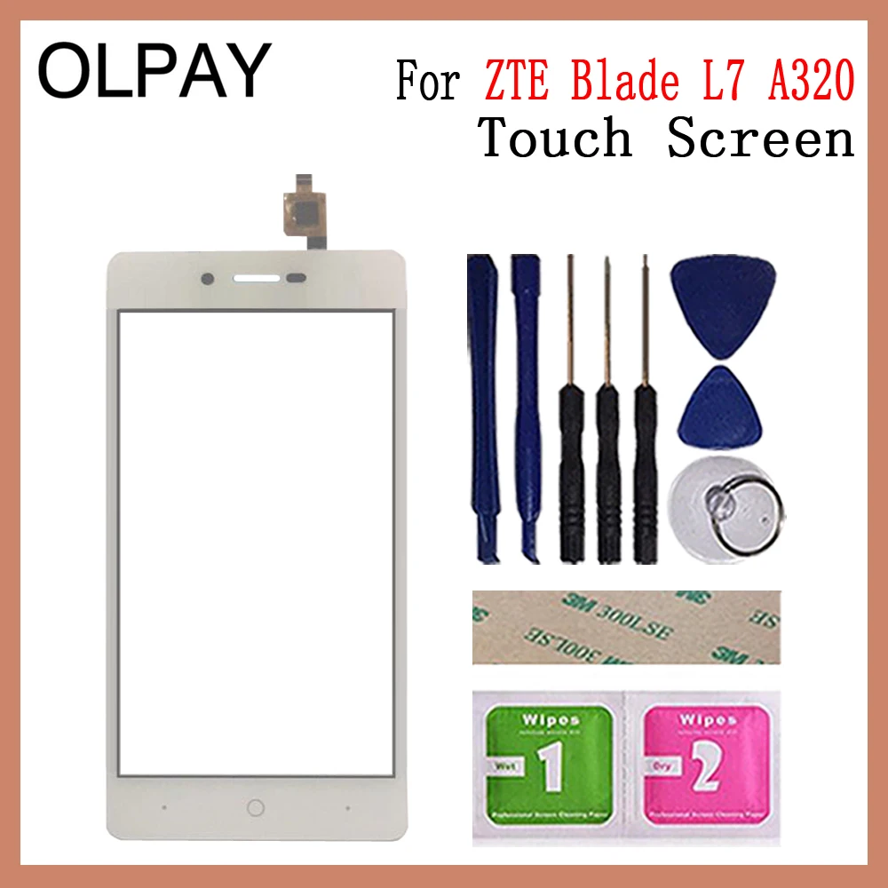 5 0 дюймов новый 100% оригинальный сенсорный экран дигитайзер для ZTE Blade L7 A320