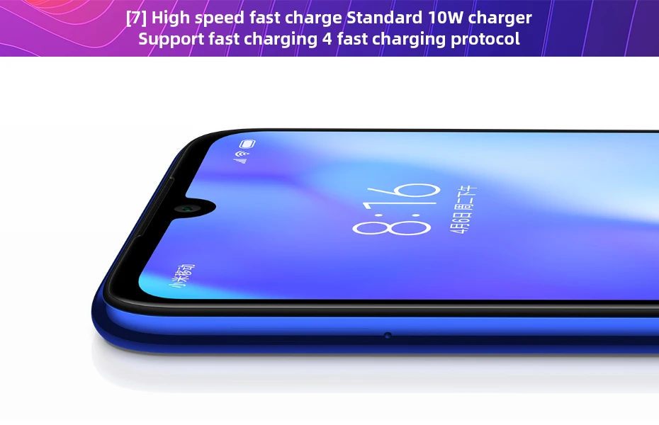 Глобальная версия Xiaomi Redmi Note 7, 4 Гб, 128 ГБ, Note7, Snapdragon 660, 48MP Двойная камера, 6,3 дюйма, полноэкранный мобильный телефон, 4000 мАч, CE FCC