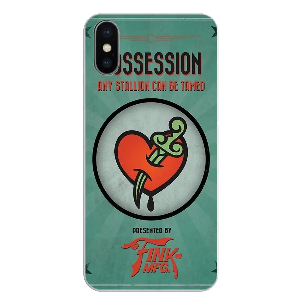 Мягкий силиконовый чехол bioshock infinite Vigor для iPhone XS Max XR X 4 4S 5 5S 5C SE 6 6S 7 8 Plus Samsung Galaxy J1 J3