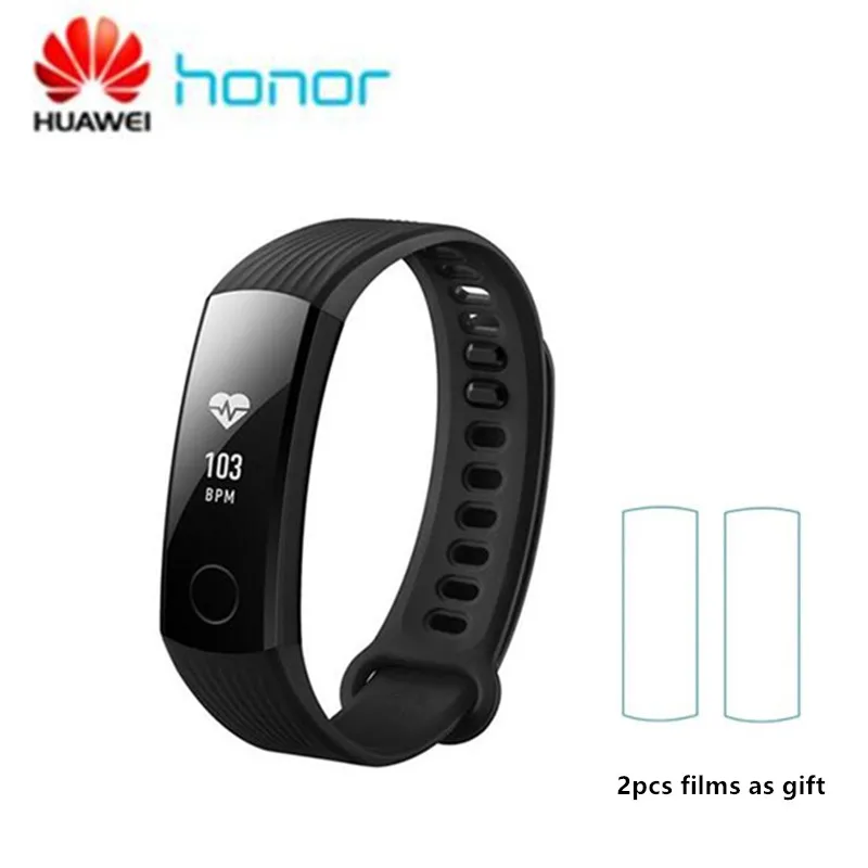 Оригинальный ремешок HUAWEI Honor Band 3 Smartband монитор сердечного ритма Bluetooth Шагомер