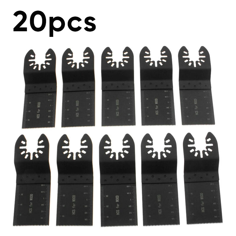 Универсальный Осциллирующий 34 мм пила 20 шт мульти инструмент резчик