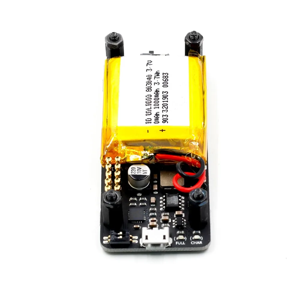 Raspberry Pi Zero 0 W UPS плата питания, Встроенный последовательный порт, обнаружение мощности