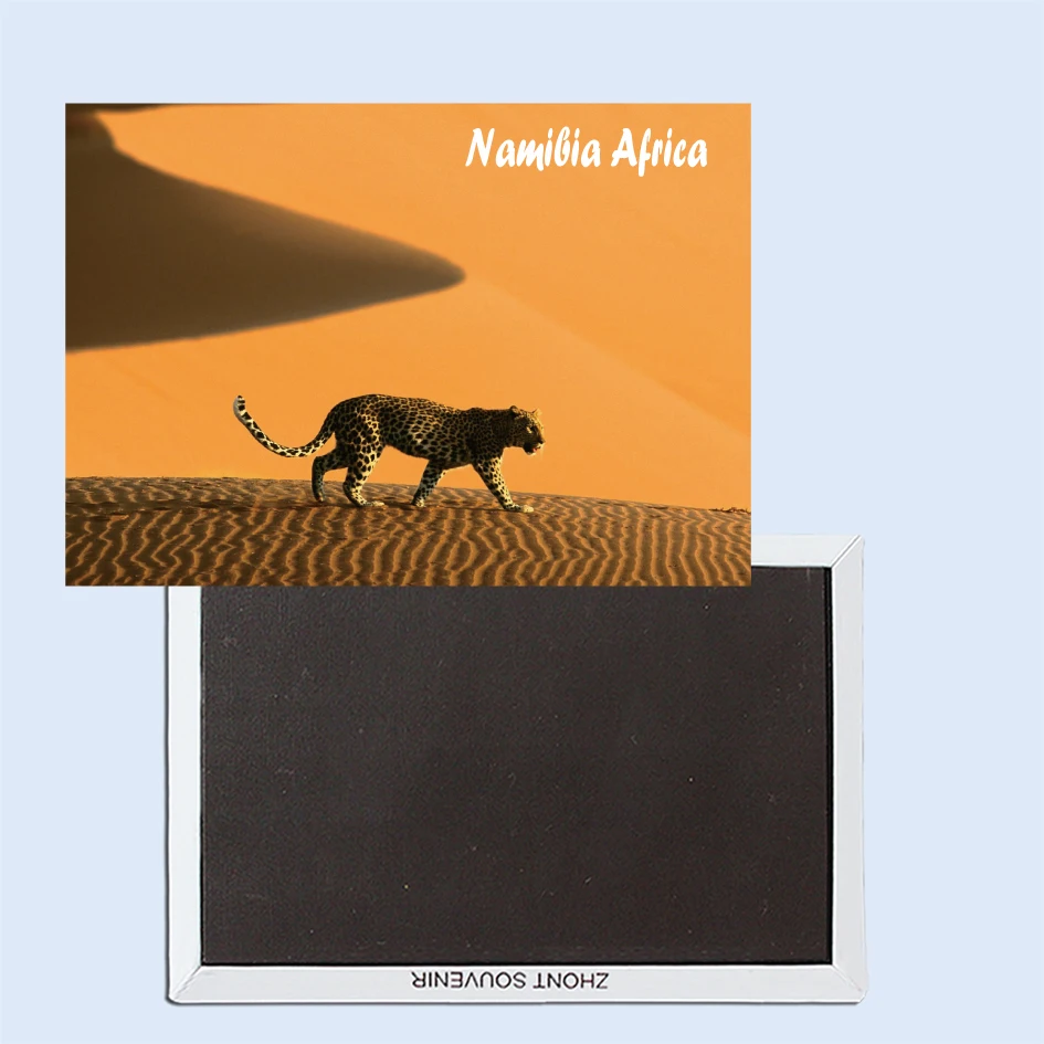 Desert Passage Sossusvlei Park Namibia Africa магнитный холодильник прикрепленный с туристическими