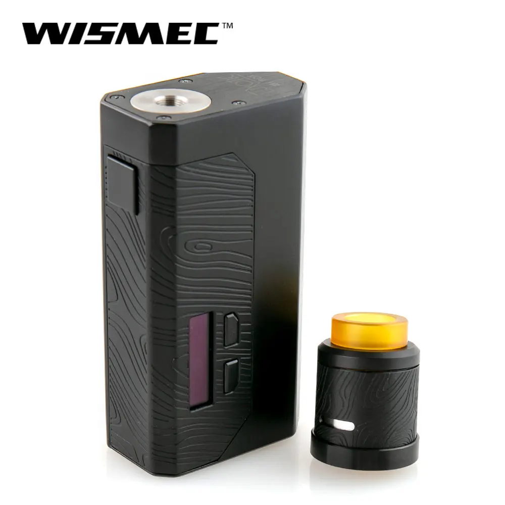 Оригинал Wismec LUXOTIC MF Box Kit 100 Вт с гильотинной V2 RDA распылитель бутылка без батареи