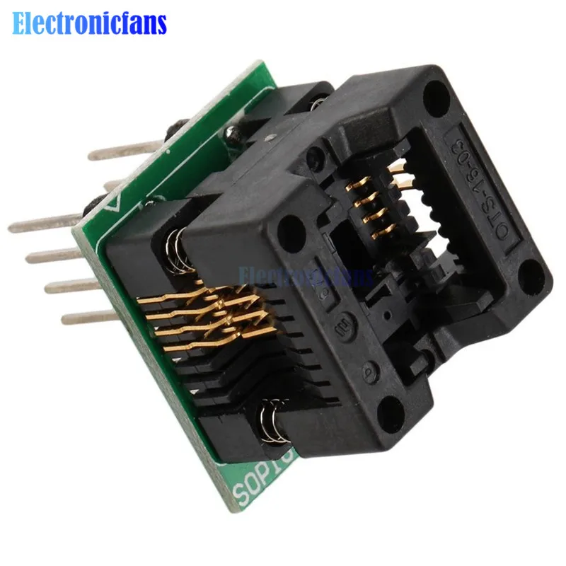 Адаптер diymore SOP8 Для DIP8 с поворотом SOIC8 на IC Socket Programmer разъем для широкой 150mil 200mil