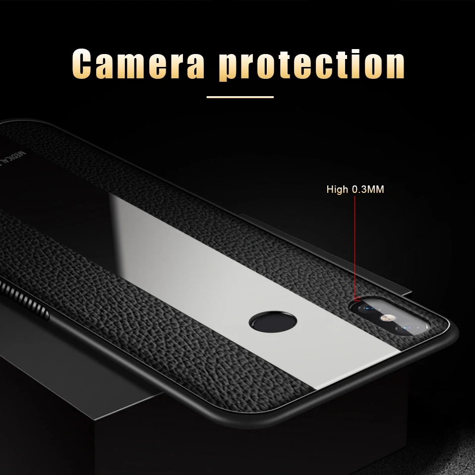 WHaY силиконовый чехол для Xiao mi Red 6A Coque кожаный телефона xiomi Xiaomi 8 A2 Lite x 2S Max 3 S2 6 Note 5 Pro