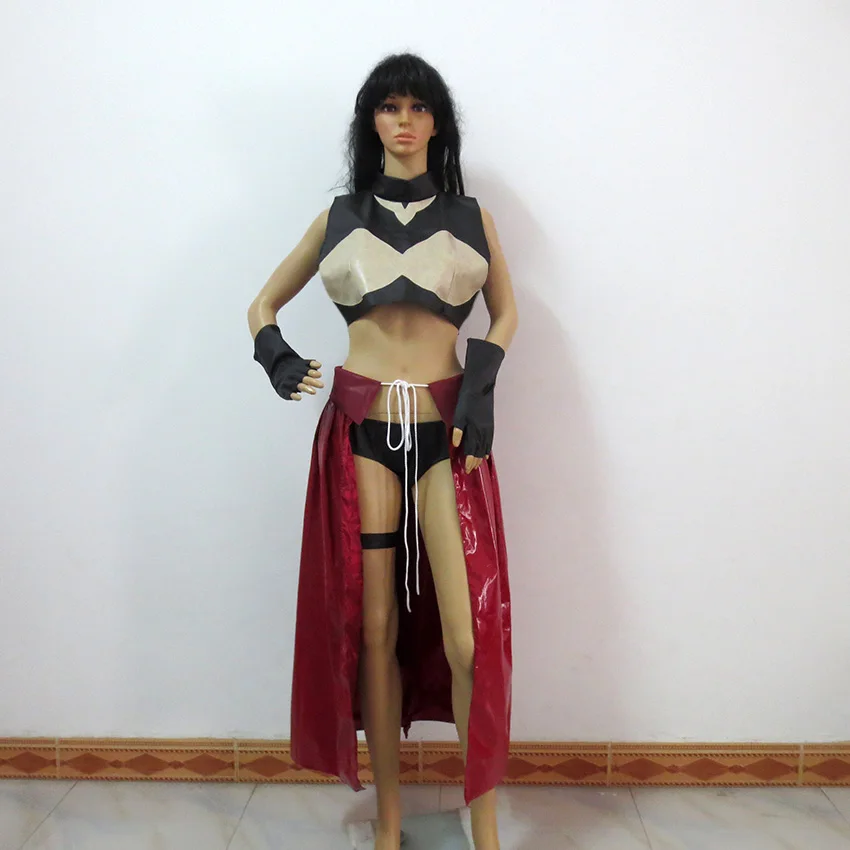 

Fate Stay Night Fate Zero Tohsaka Rin Warrior Ver, униформа для рождественской вечеринки, Хэллоуина, костюм для косплея, на заказ, любой размер