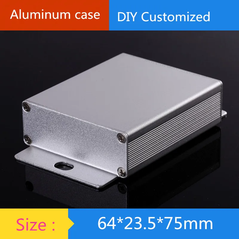 

Mini amplifier chassis yg-18 aluminum enclosure 64*23.5*75 mm amp case DIY box