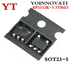 20 шт.лот AP2112K-3.3TRG1 IC REG LDO 3,3 В 0.6A SOT25 2112 AP2112
