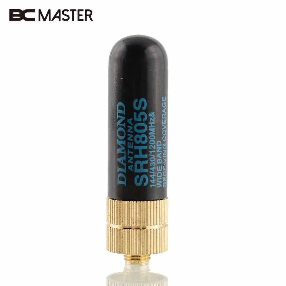 BCMaster Двухдиапазонная UHF + VHF SRH805S SMA Женская антенна для TK3107 2107 Puxing Quansheng Baofeng Walkie|uhf