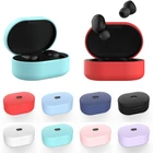 Цветной беспроводной Чехол TWS для наушников с Bluetooth, чехол для Redmi Mi AirDots, силиконовый мягкий чехол из ТПУ, молодежная версия
