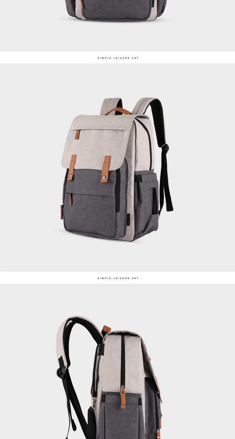 Mommy Bag Women Multifunction Backpack Shoulder Bags Travel Large Capacity Light Bookbag Waterproof Pregnant Baby Pack Bag