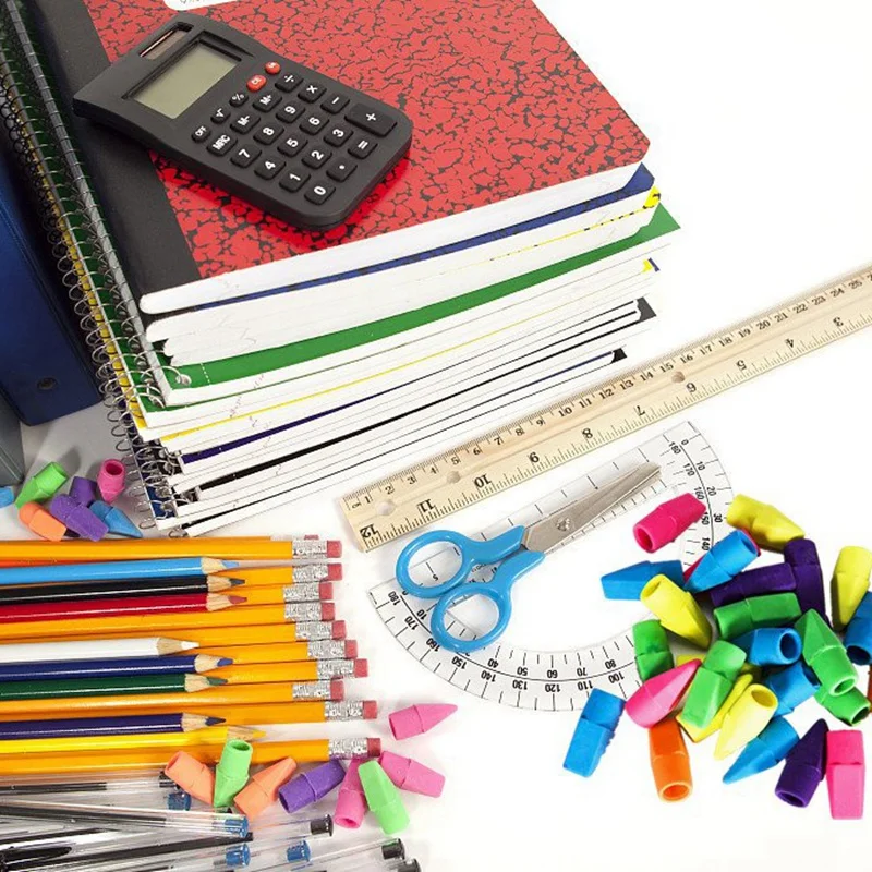 Ластик колпачок s Кончик карандаша ластики Ластики для карандашей топы цветные