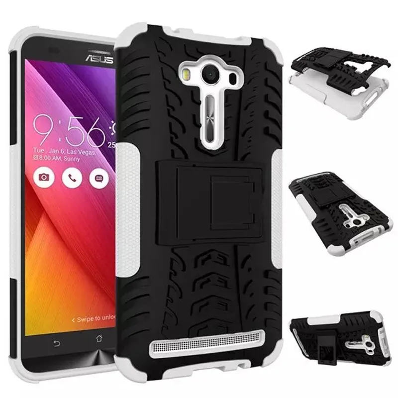 For Asus Zenfone 2 Laser Case ZE500KL 5.0 inch Heavy Duty Armor Hybrid Silicone Hard Phone Cover Ze500kl |