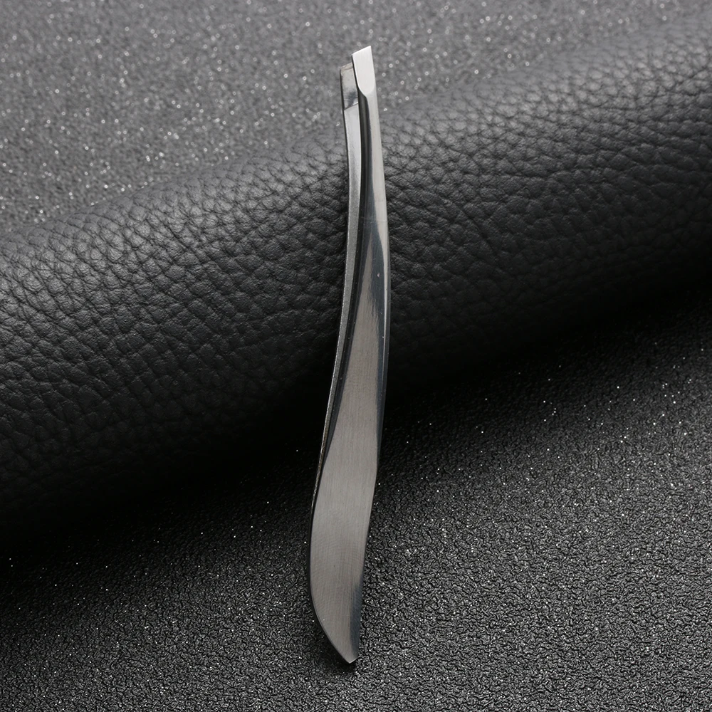 Профессиональный угловой пинцет для бровей 1 шт. зажим удаления волос на лице