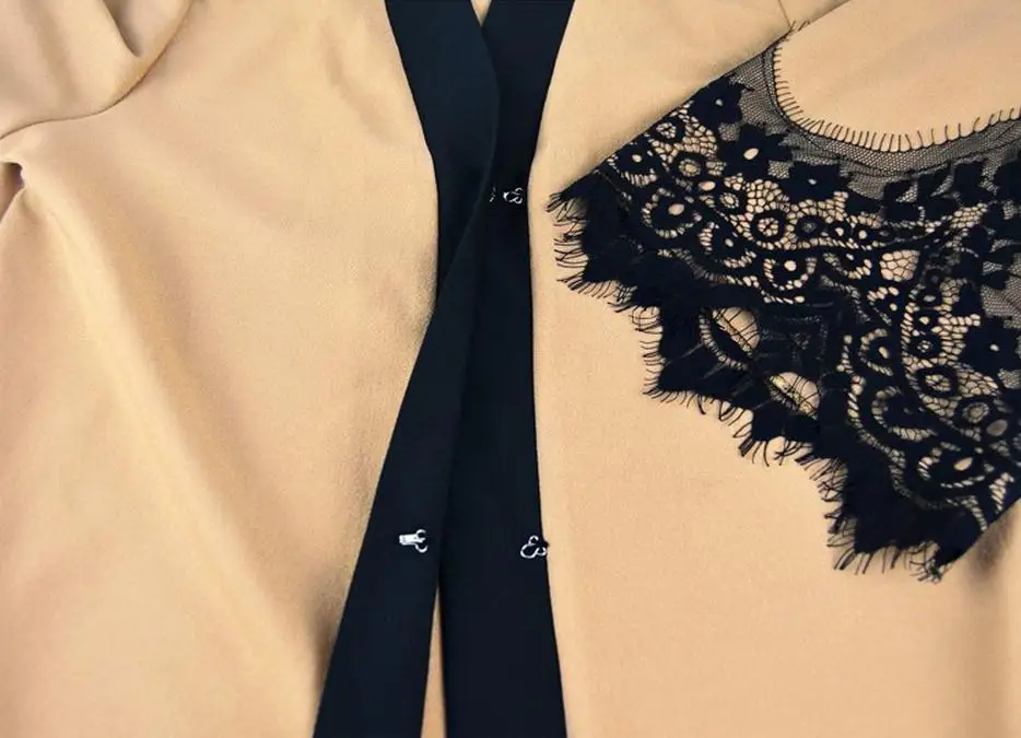 Элегантное кружевное мусульманских Лен Абаи Арабская Турецкая Сингапур