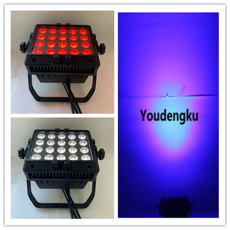 

16 pcs building LED wash light multi color LED city color light 20pcs 10w rgbw 4in1 led wall washer outdoor stage par light