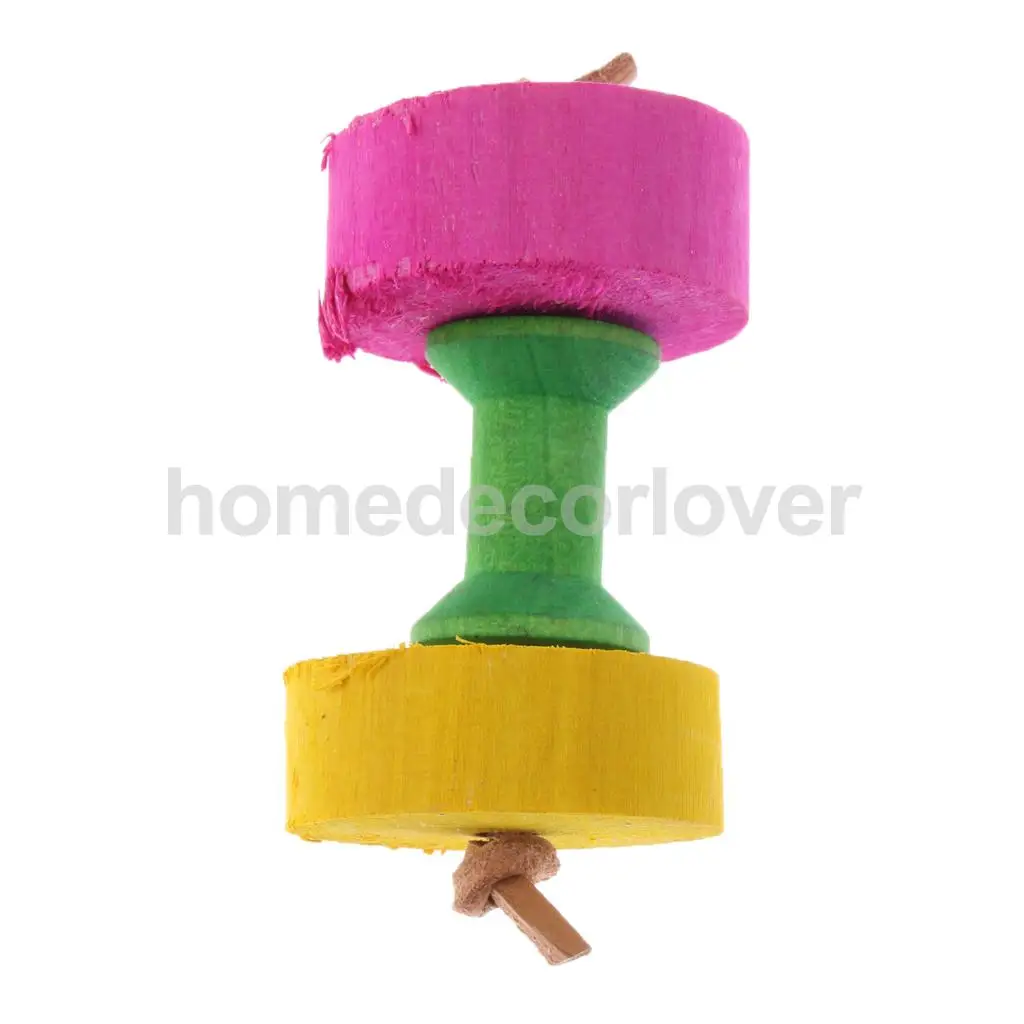 Interactive Perch Stand Toy Exercise for Parrot Birds IQ Trainning Beak | Дом и сад