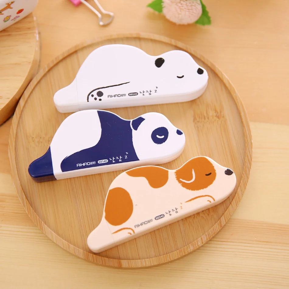 1 шт. новинка лежа Животные коррекции ленты рекламные подарок канцелярские