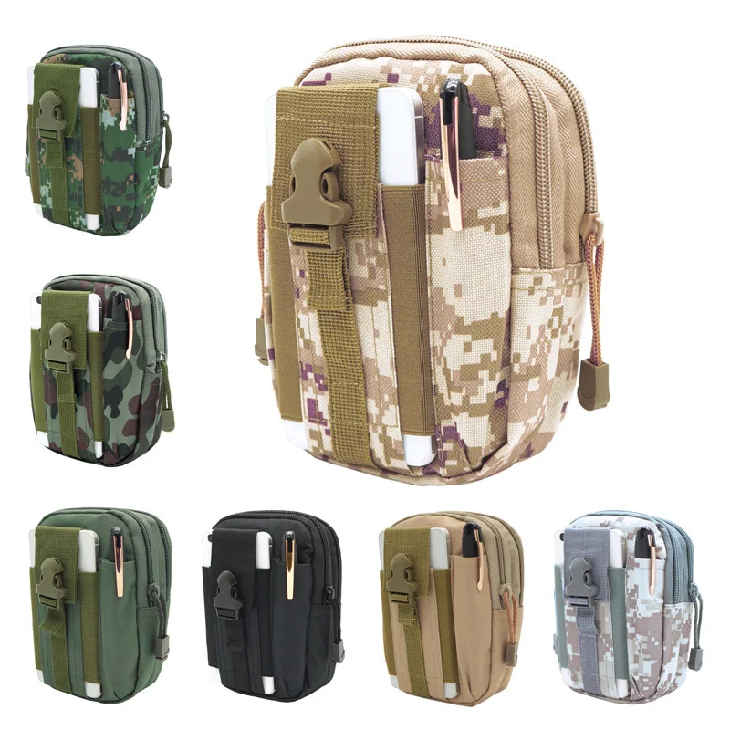 Мужская тактическая Сумка Molle поясная сумка с небольшим карманом военная для