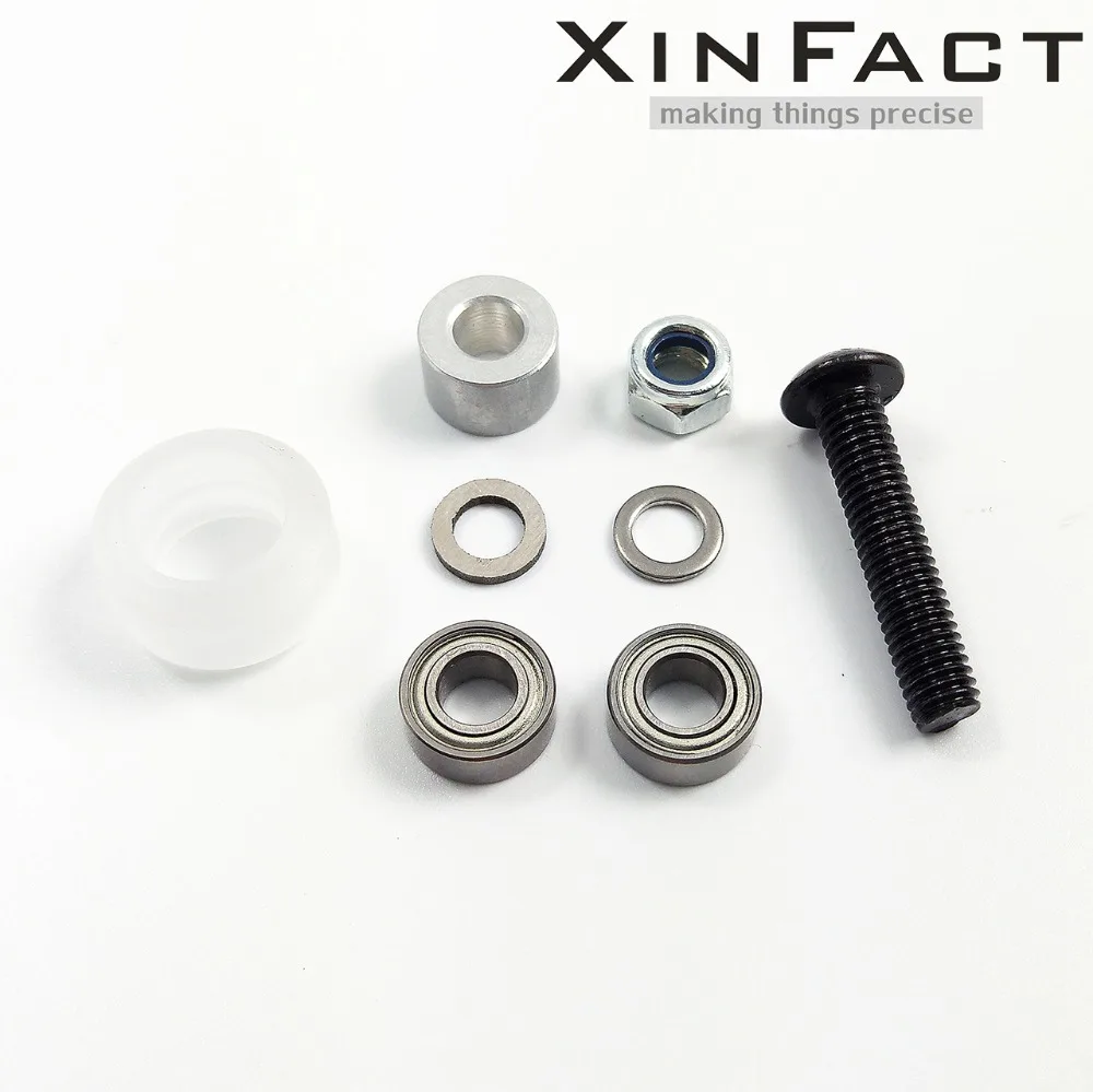 Поликарбонатный Маленький Комплект V образных колес для Openbuilds Slot rail OX CNC Xtreme mini solid