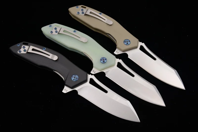 

Eafengrow New 1972 D2 Steel G10 ball bearing flipper Folding Utility Camping Hunting Survival Outdoor EDC Tool Kitchen Knife