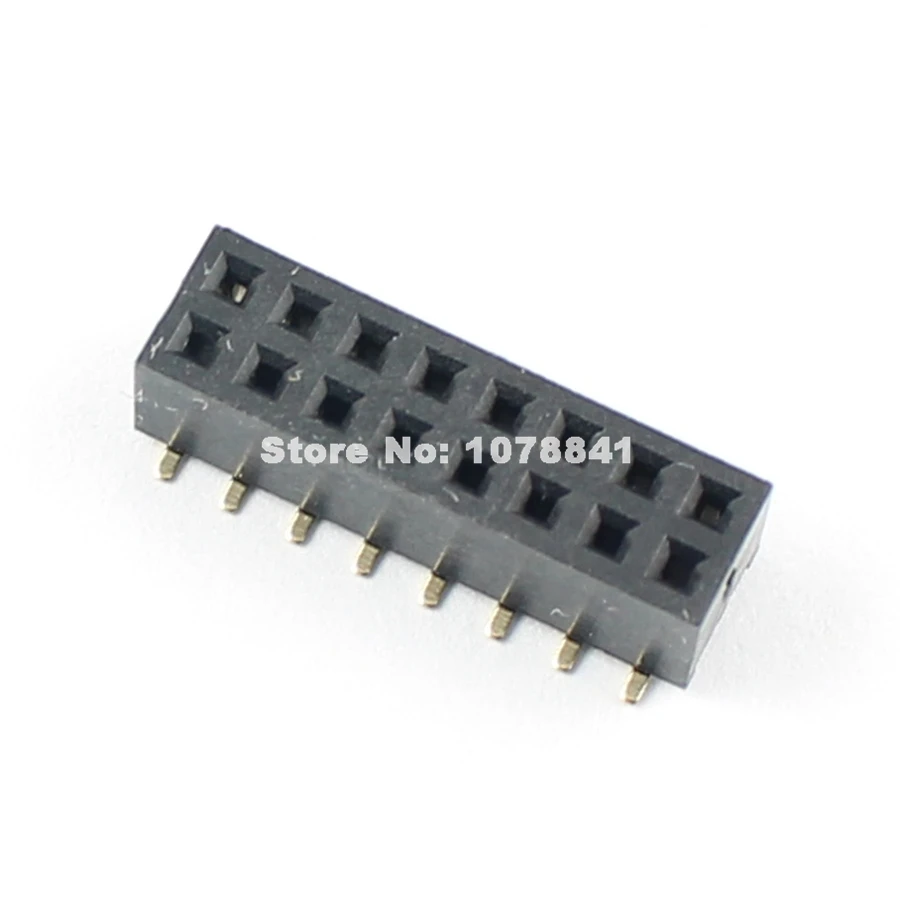 20 штук 2 мм 0 Шаг 10 16 40 контактный разъем Dual Row SMT контакт SMD заголовок полосы|pin strip