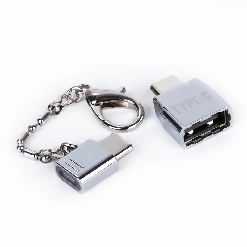 Набор металлических адаптеров HAISSKY USB Type C 3 1 OTG Micro для передачи данных типа Snyc