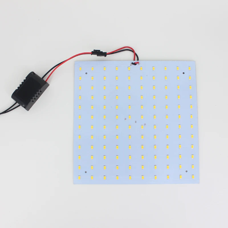 Светодиодный квадратный потолочный светильник SMD5730 180 265 в 10 Вт 15 18 20 25 35 Вт|light bulb