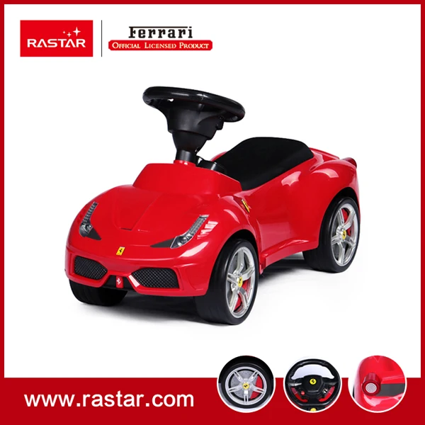 Rastar Лицензированная Езда на машине детские игрушки Ferrari 458 ножной до пола