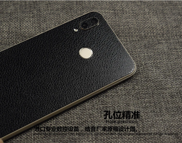 Зернистая кожа матовая задняя пленка для huawei Nova 3E 3i 3 телефон Nova3 декоративный