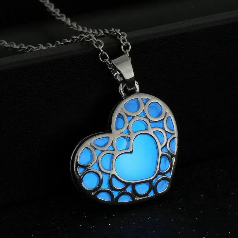 2015 Creative Accessories Women Fashion Collares Ladies Long Necklace Chain Charming Cute Blue Moon Heart Necklaces Pendants | Украшения и