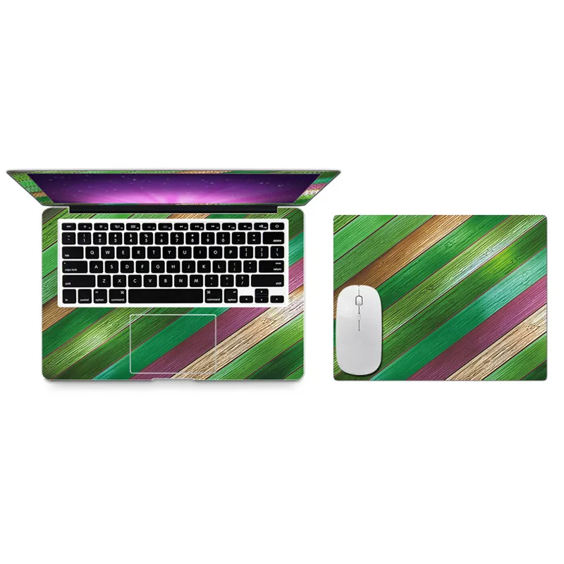Деревянная краска, наклейка для ноутбука, наклейка на кожу для MacBook Air Pro retina 1" 12" 1" 15", винил, Mac, чехол для ноутбука, Полностью покрывающий кожу