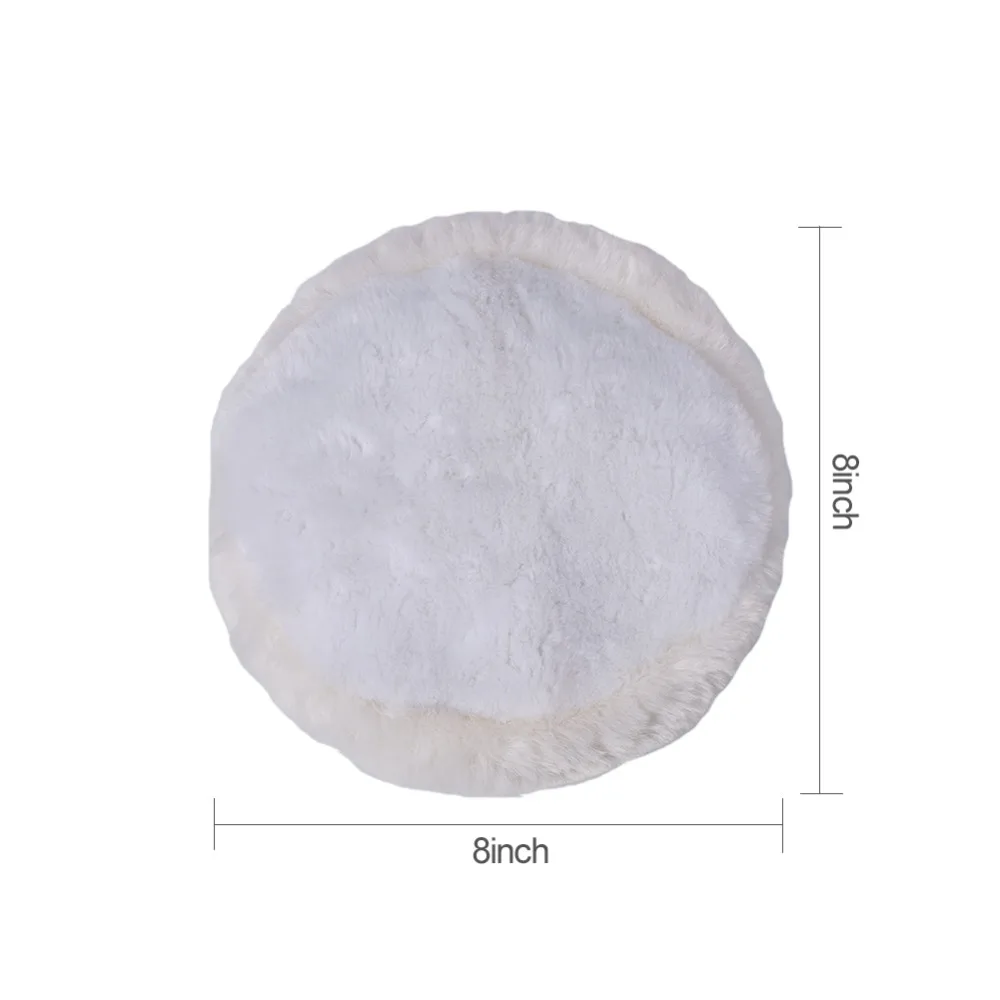 

18cm Polishing Pad Auto Polish Soft Wool Buffing Pads Wool Polisher Car Care Accessories 1 Pcs